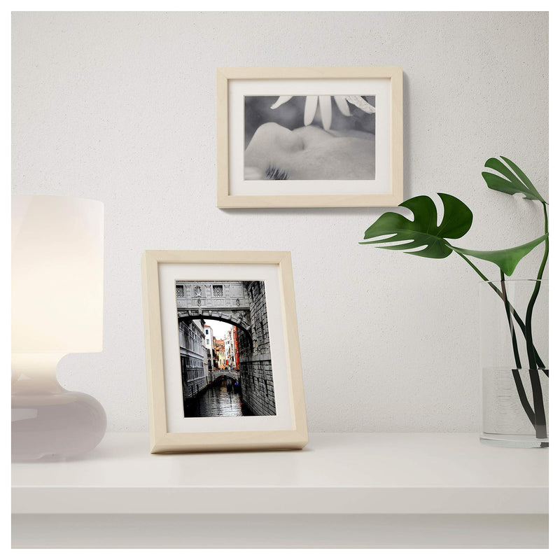 Ikea HOVSTA Frame, birch effect birch, 13x18 cm (5x7)
