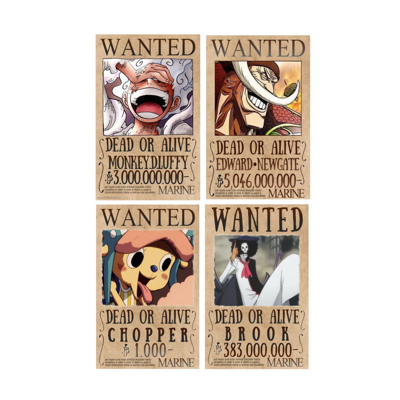 CheckPoint - Plastic PVC Fridge Magnet One Piece anime Set of 12 (2)