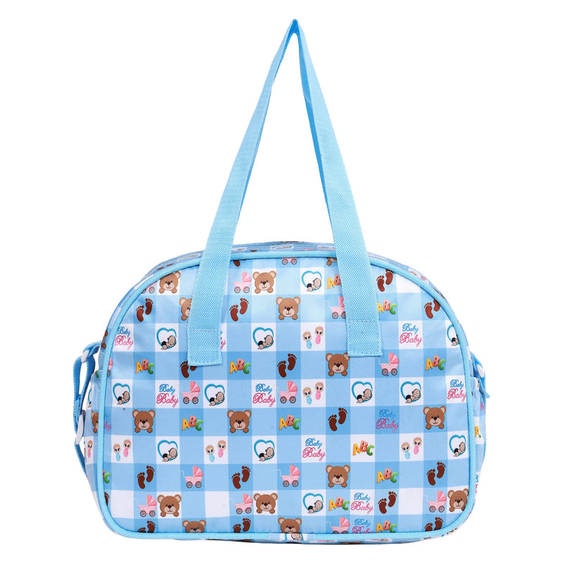 Gloworm Maternity Diaper Bag Nursery Print (Sky Blue)