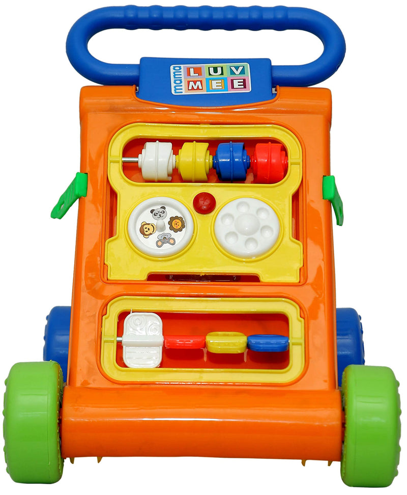 Goyal's Infant Luv Mee Musical Activity Walker - Orange