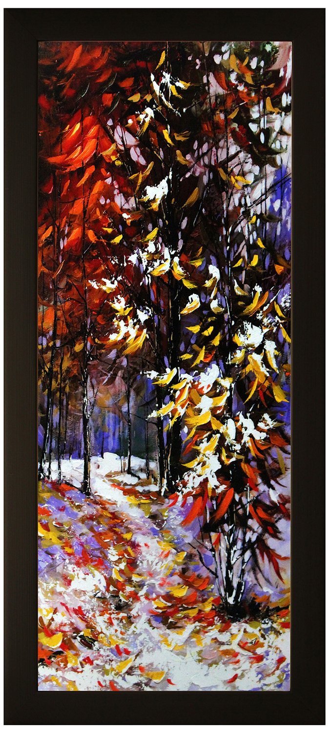 SAF Textured Print with UV Framed Reprint Painting (SANFO561, 15 cm x 3 cm x 38 cm) SANFO561