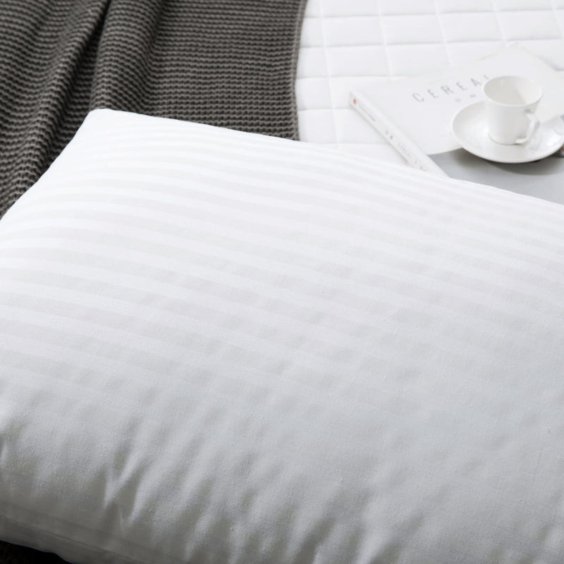 Wakewell Pillow | Pack/Set of 4 Pillows | Soft Hotel Quality | 61 x 41 cm, 3 Months Warranty | (4 Pillows)