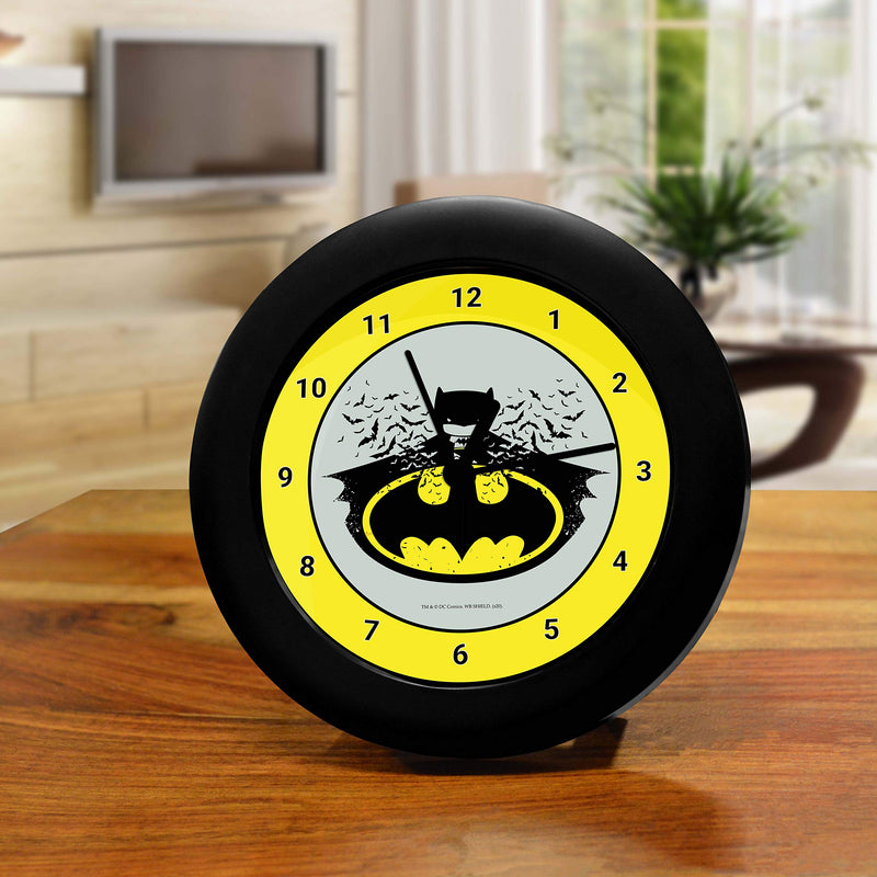 MCSID RAZZ- - DC Comics Batman Chibi Table Clock Birthday Gift Official Licensed by Warner Bros,USA (India) Best Valentine's Day Gift