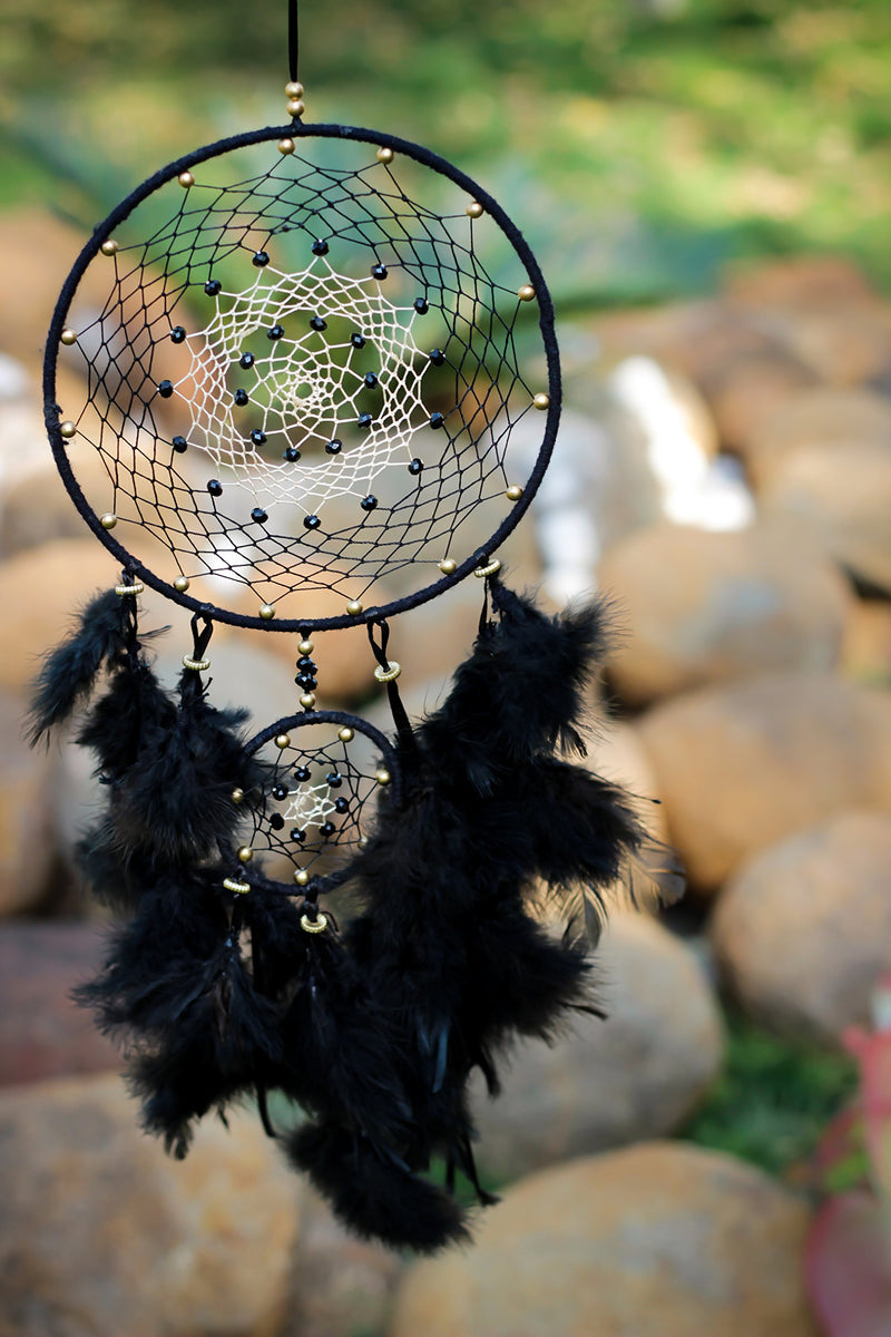 Daedal Dream Catchers - Copper Black DDC65 (Dimension 46cm L X 18cm W X 1cm D)