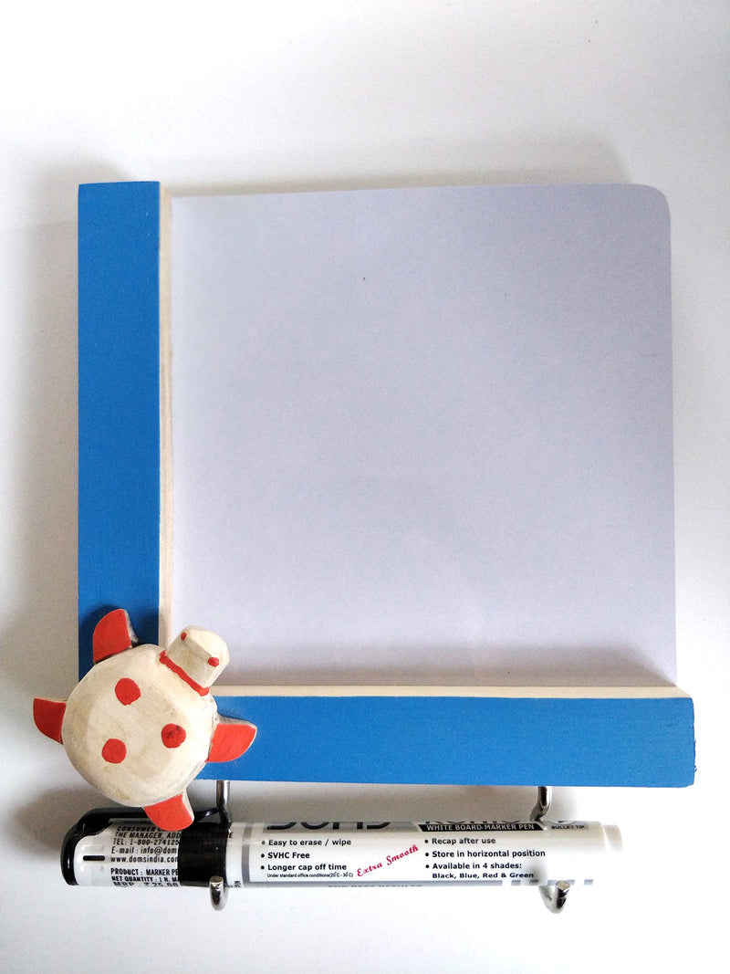 IVEI Utility Fridge Magnet with a Dry Erase Board - Budget Gifts - Unique Ideas - whiteboard (Turtle, Orange)