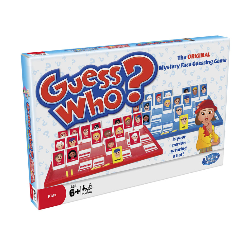 Hasbro Gaming Guess Who? Game Original Guessing Board Game, Mystery Board Game For Kids Ages 6 And Up For 2 Players