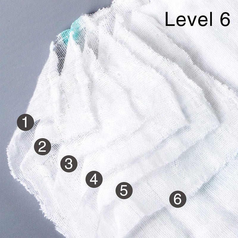 MOM CARE Muslin Cotton Face Towels for Newborn Baby Extra Soft Hankies Reusable Napkins for Infants Toddlers (Pack of 5) White