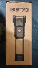 Portable Rechargeable Torch LED Flashlight