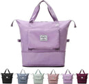 Nylon 22 Cms Travel Duffle(Foldable Travel Duffle_lavender)
