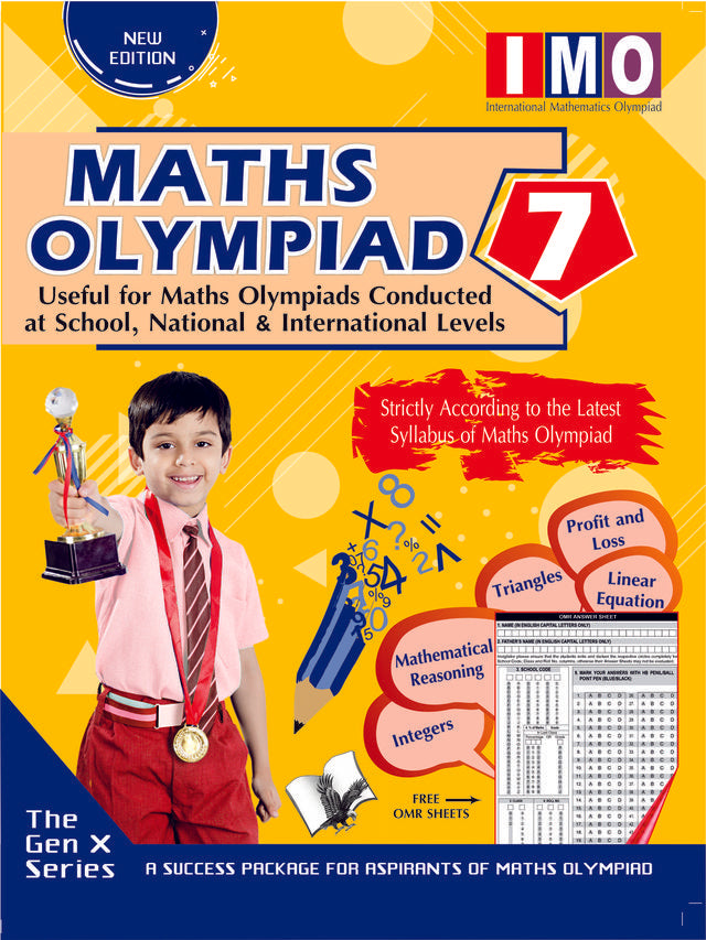 International Maths Olympiad - Class 7 (With OMR Sheets)