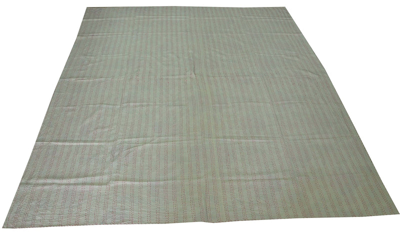 Handicraft-Palace Cotton 1000 TC Reversible Quilt (King, White)