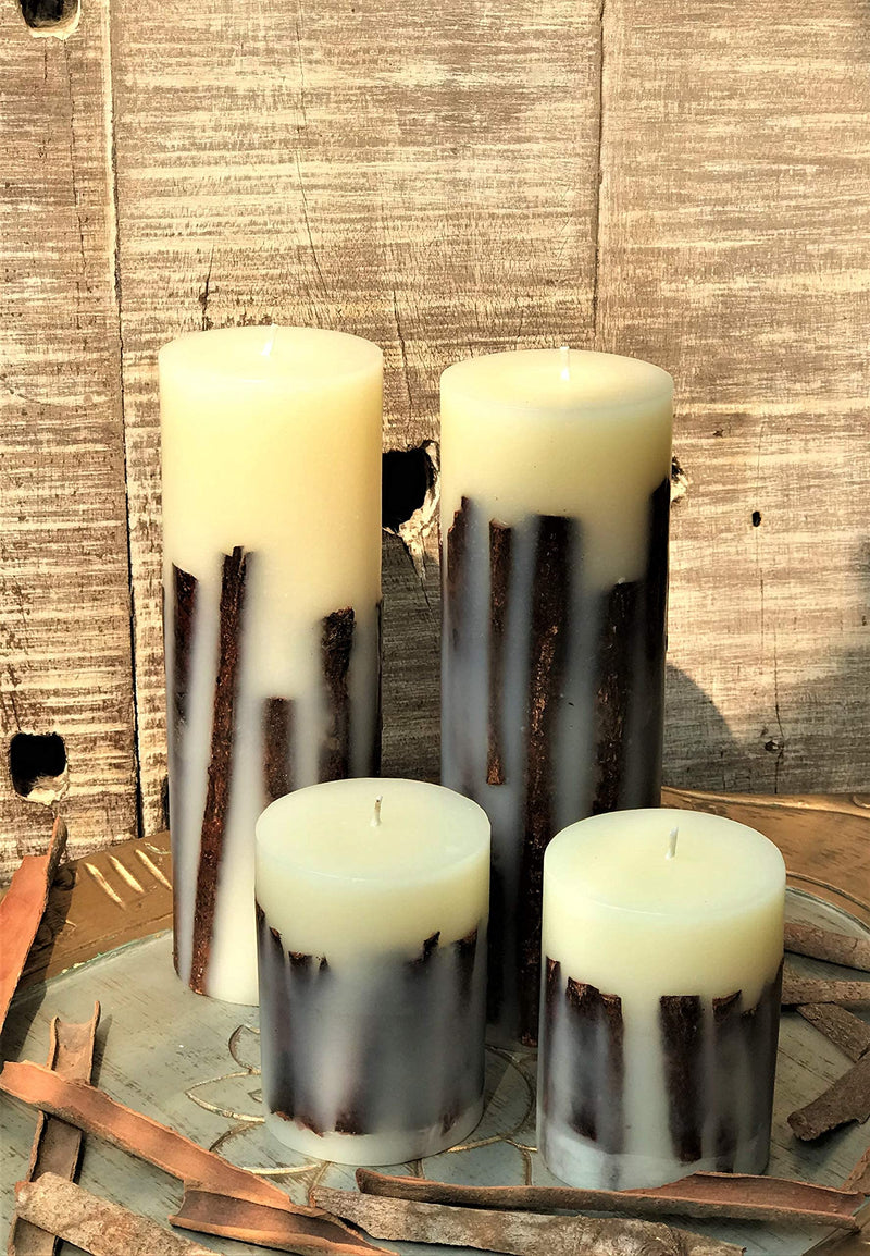 THE FARAWAY TREE Cinnamon Pillar Candle - Medium