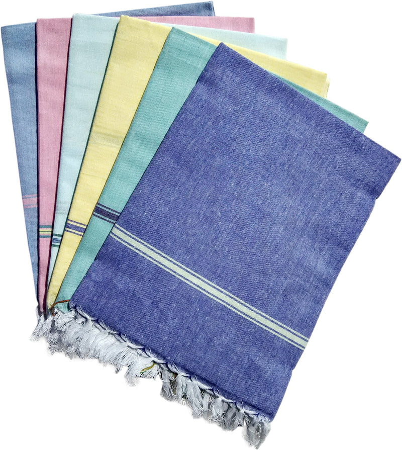 Fancyadda Cotton Bath Towel Combo 300 GSM (Set of 4, Multicolor, 85 cm x 175 cm)