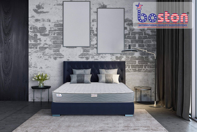 Boston Basics 6 Inch Pocket Spring King Size Mattress (78 X 72 X 6 Inch)