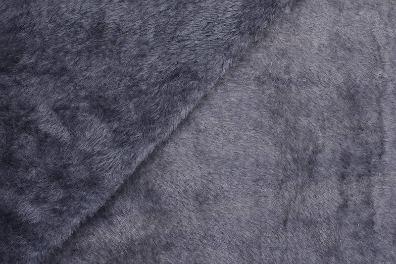 AQRATE Microfibre Embossed Heavy Mink Solid Colour Ultra Soft Floral Bed Light Korean Blanket (Grey, Single)