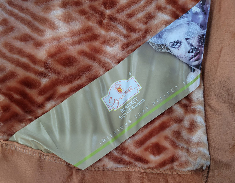 Signature Super Soft Blanket for Heavy Winters - 4.8 Kg, Double Bed - 2 Layer, Extra Warm, Reversible - Size:210 * 240 cms