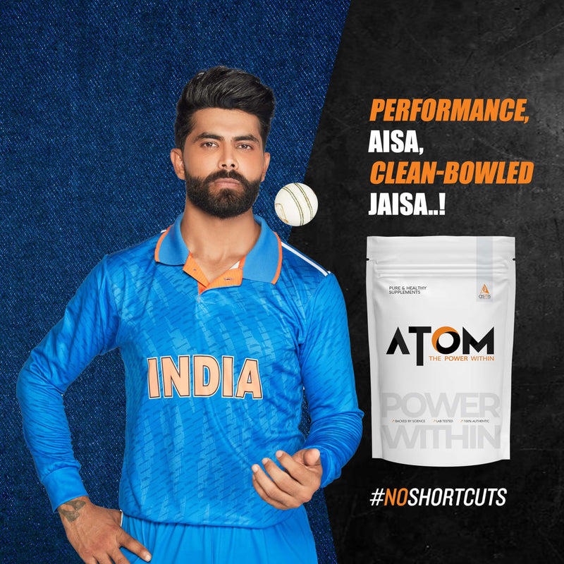 AS-IT-IS ATOM Weight Gainer 1kg | 61.1g Carbs & 8.8g Proteins | Easy Source of Weight-Gaining Calories | Boosts Workout Performance | Double Rich Chocolate Flavor