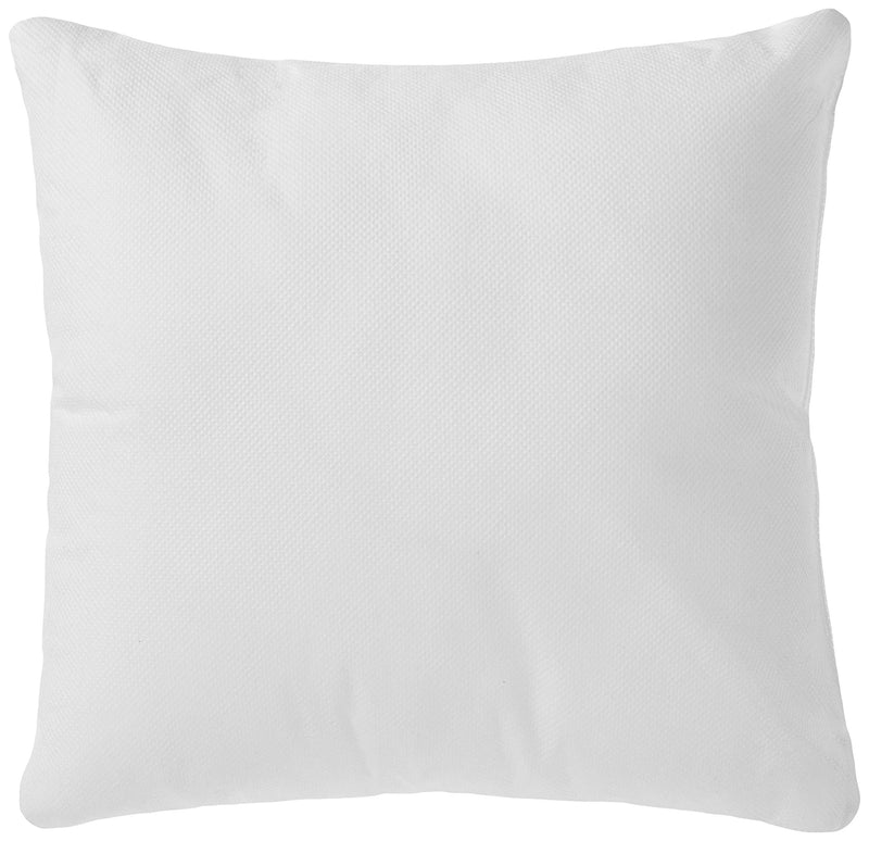 Amazon Brand - Solimo Microfiber Filled Cushion ( White, 16 x 16 inch, Set of 5 )