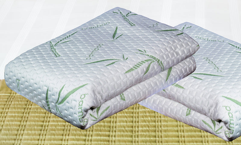 King : Bamboo Mattress Protector - Waterproof, Breathable Fabric and Soft to The Touch, Vinyl Free. Seam with Elastic to Provide Comfortable Sleep and Great Fit for Your Mattress. (King)