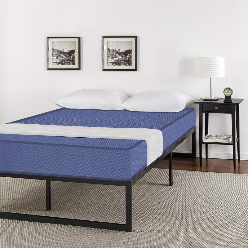 SLEEPSPA by Coirfit STARLIFE� Soft Plush Direct from Factory 4' Inch Single Size PU Foam Mattress (72 x 36 x 4, Blue)