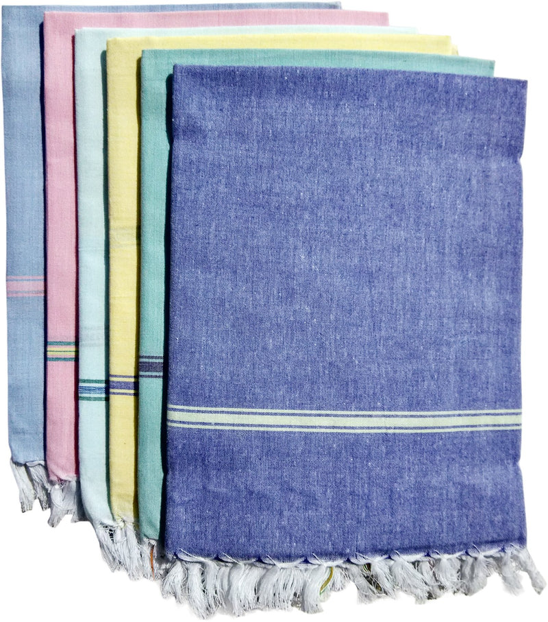 Fancyadda Cotton Bath Towel Combo 300 GSM (Set of 4, Multicolor, 85 cm x 175 cm)