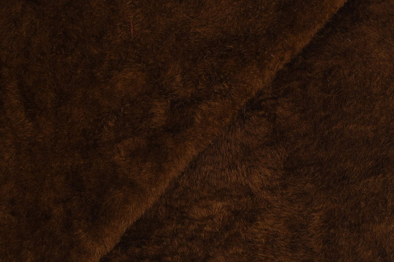 AQRATE Ultra Soft Luxurious Embossed Very Warm Korean Mink Blanket Double Bed for Winter (Brown, Double Bed)