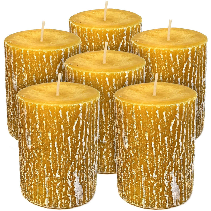 Whispering Willow: Serene Secrets Collection - Set of 5 Exquisite Decorative Wax Candles