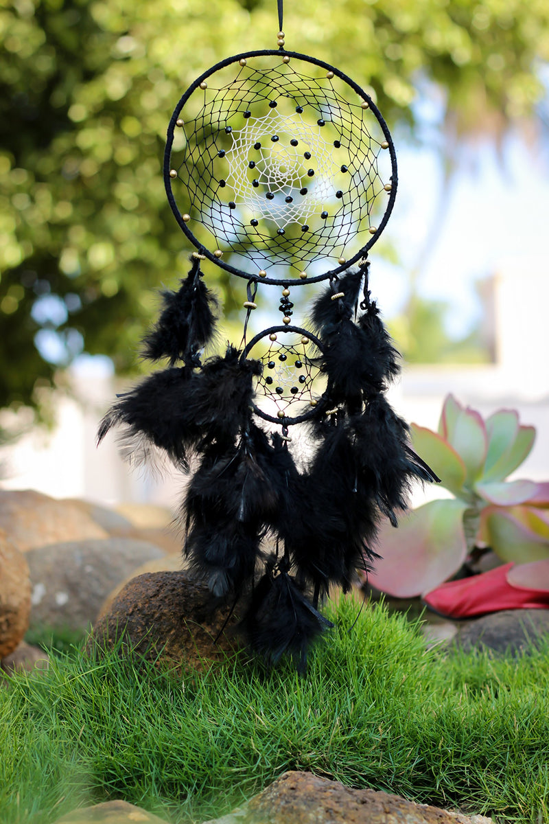 Daedal Dream Catchers - Copper Black DDC65 (Dimension 46cm L X 18cm W X 1cm D)