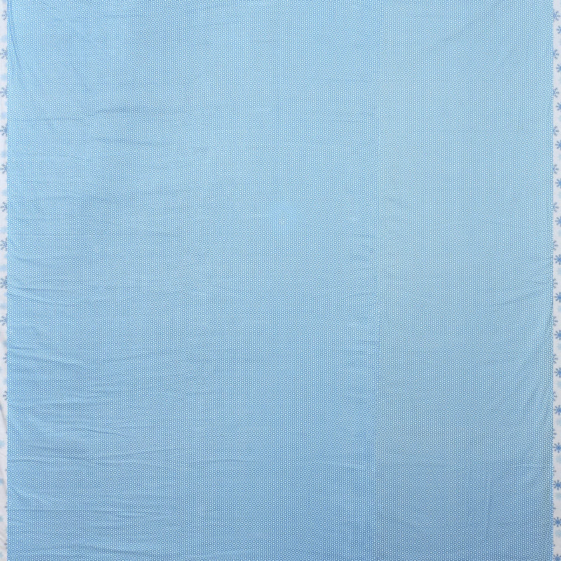 Florida Blue Colour AC Blanket Single Dohar (146 X 220 cm)