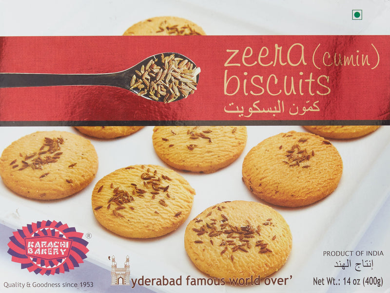 Karachi Bakery Zeera Biscuits, 400g