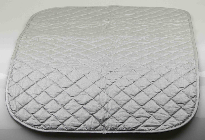 Sunbeam Heat Resistant Quilted Magnetic Ironing Mat Pad, Silver