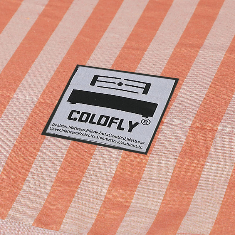 COLOFLY 72x35x2 Inch Pu Foam Single Bed Mattress, Orange