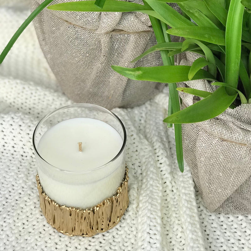 THE FARAWAY TREE Gold Rope Candle