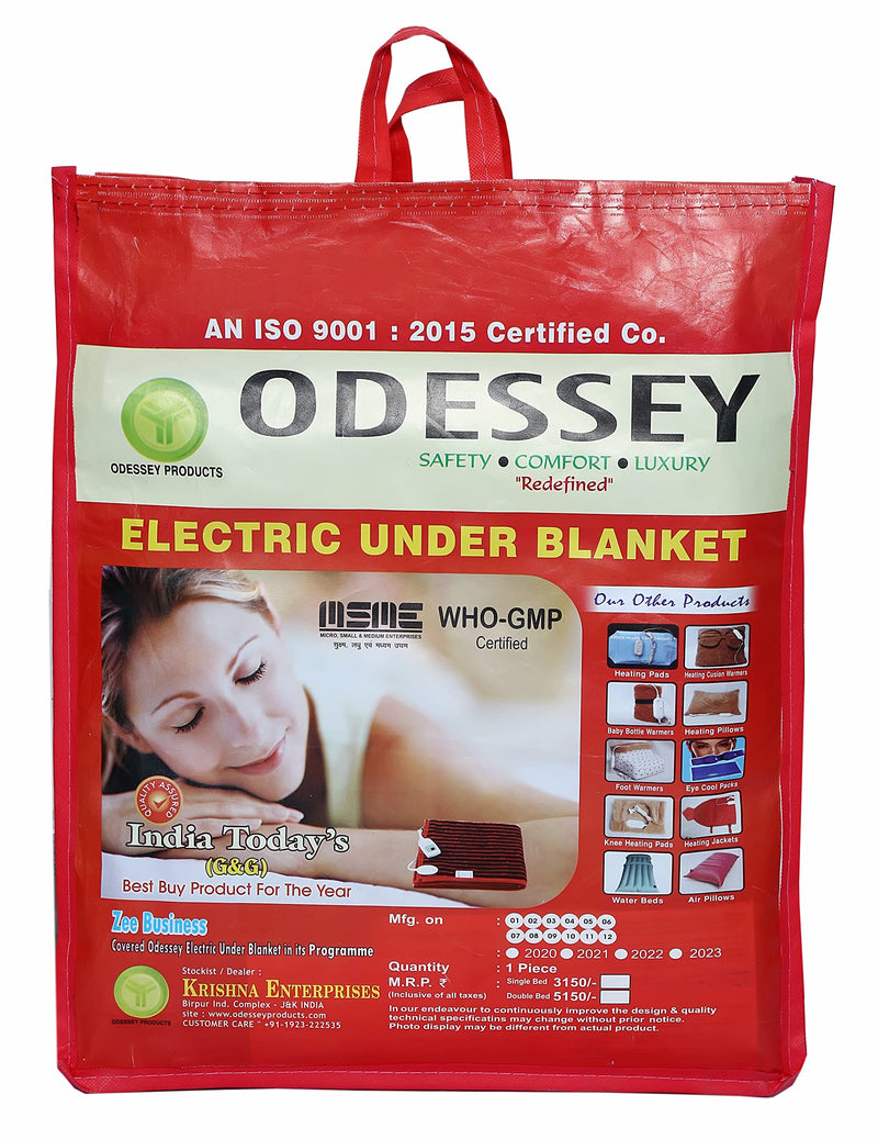 Odessey Products Electric Shoulder Heating Pad For Pain Relief