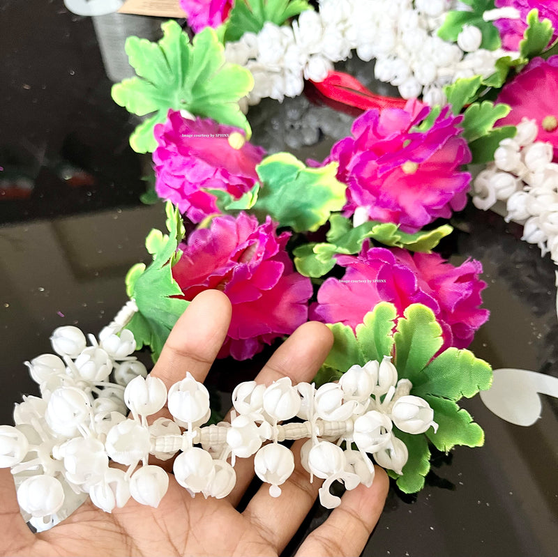 SPHINX ARTIFICIAL JASMINE FLOWERS GARLANDS for DECORATION (10)