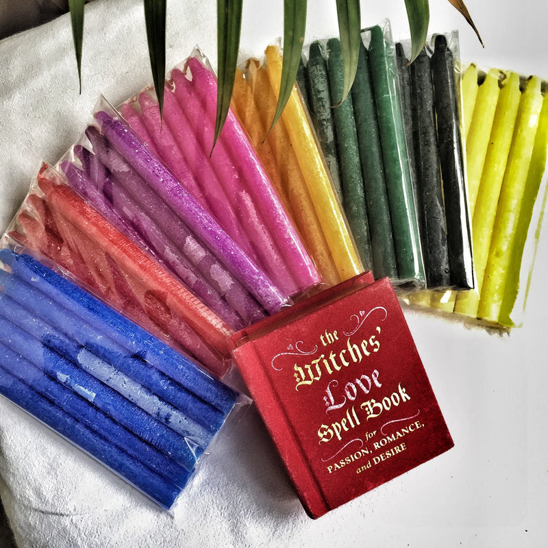 Spell Colour Candles - Set of 11 Colour | Pack of 6