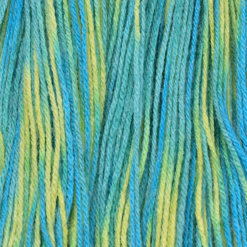 Oswal Knitting Yarn Wool, Multi Green 200 gm Woolen Crochet Yarn Thread. Best Used with Knitting Needles, Crochet Needles. Wool Yarn for Knitting. Best Woolen Thread.