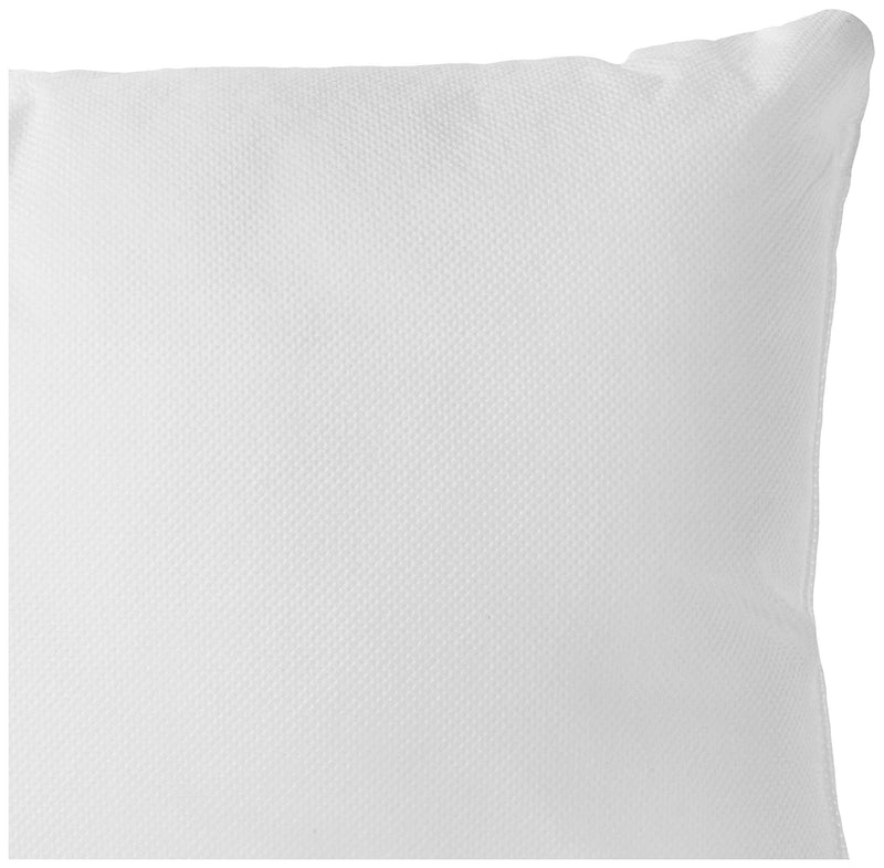 Amazon Brand - Solimo Microfiber Filled Cushion ( White, 16 x 16 inch, Set of 5 )