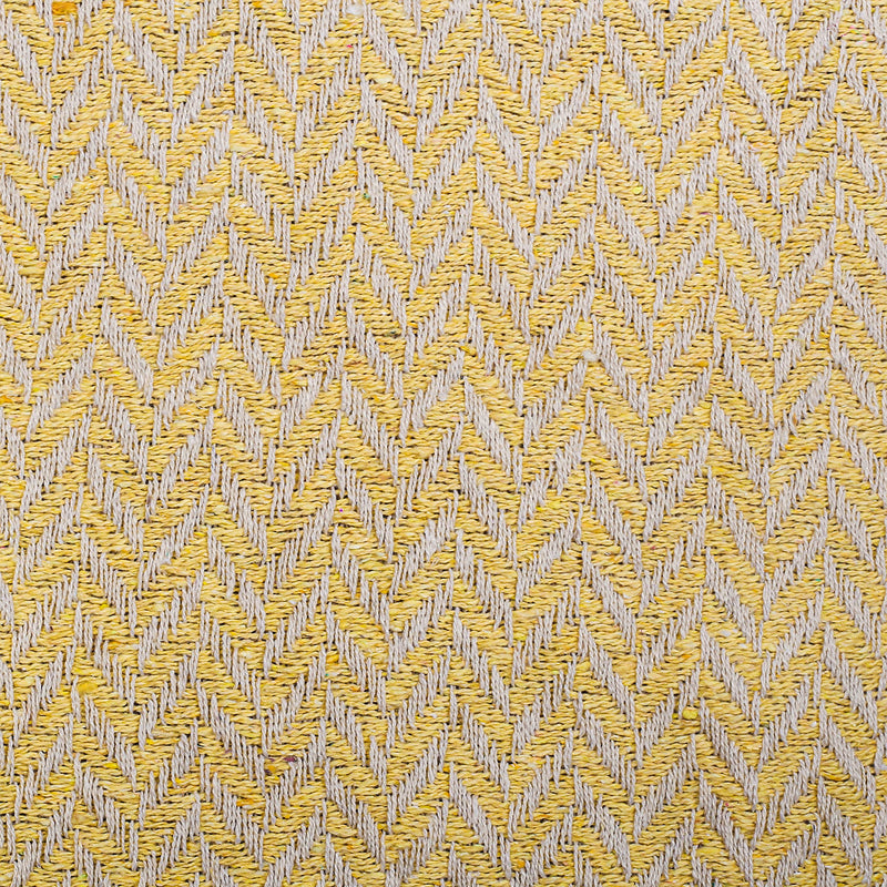 Stitch weave Super Soft Cotton Throw/Blanket for Sofa - 50 x 80 Inches, Yellow