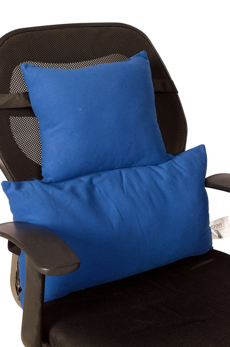 Recron Certified T-Life Polyester Chair Pillow - 12"x 12.5", Blue