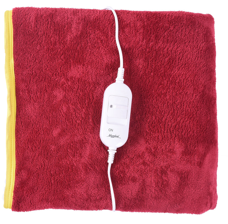 Comfort Homes Electric Blanket Single (Red)