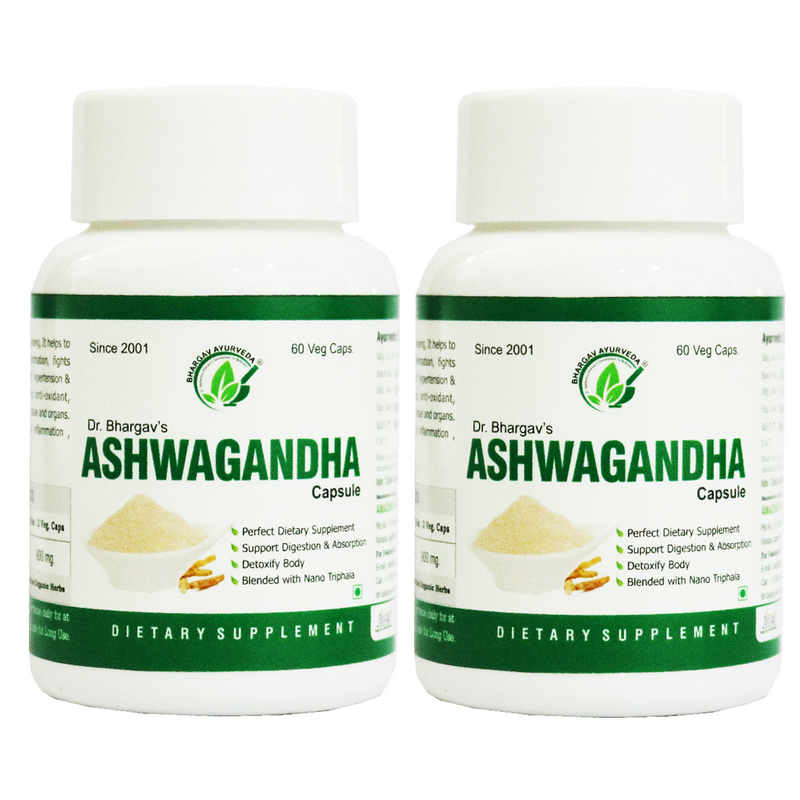 Dr. Bhargav'S Ashwagandha Capsule - 60 Cap-2