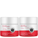 Dermistry Anti Ageing Collagen Builder SPF30 Retinol Hyaluronic Acid Sun Block Day Cream & Repair Protect Moisturizer Night Cream with Biotin Vitamin E Green Tea Ext I Lifts Fine Lines & Wrinkles I Firming Renewal ( Pack of 2 - 100 ML )