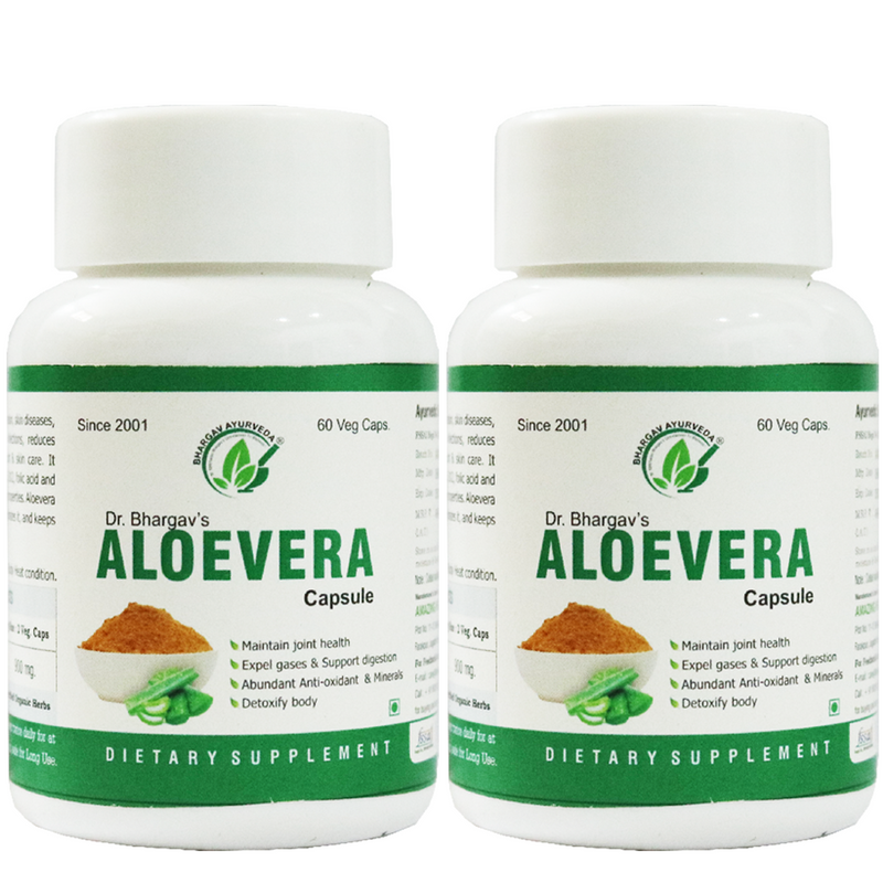 Dr. Bhargav'S Aloe Vera Capsule- 60 Cap-2