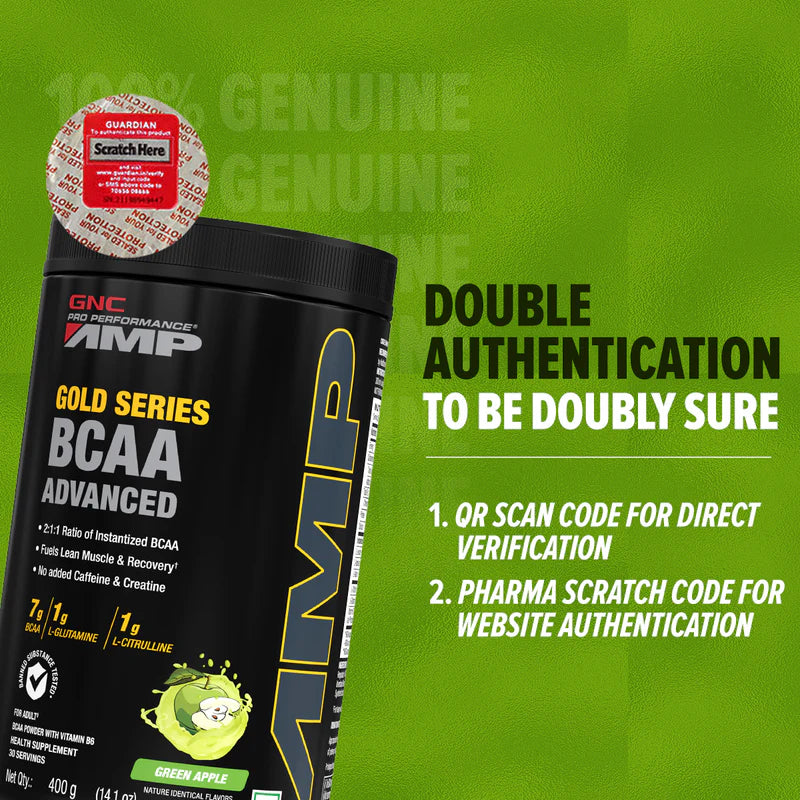 GNC AMP Gold Series BCAA Advanced