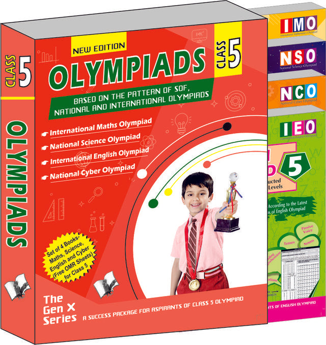 Olympiad Value Pack Class 5 (4 Book Set)