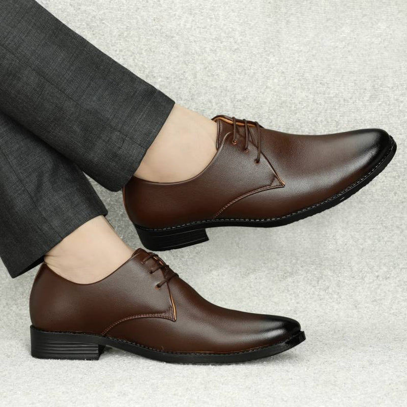 Latest Men's Faux Leather Formal Shoes