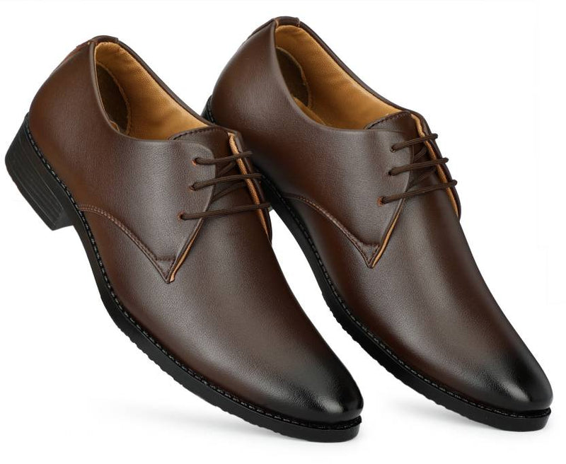 Latest Men's Faux Leather Formal Shoes