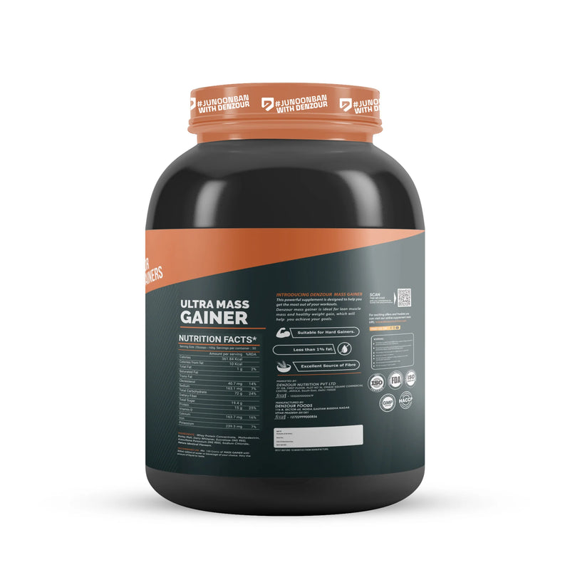 Denzour Mass Gainer - 3Kg