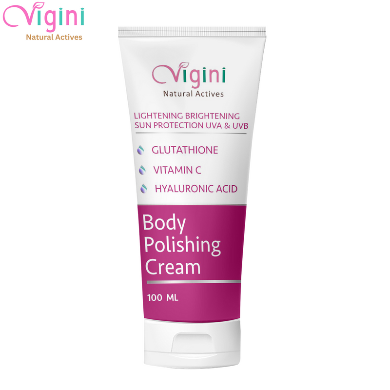 Vigini Skin Lightening Brightening Body Whitening Polishing Underarms Tan Removal Kojic Acid Creams-100ml